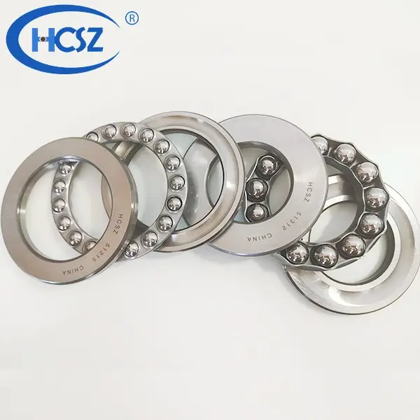 Export Standard Single Row 51200 series Ball Bearing HCSZ Thrust Ball Bearing with low friction
