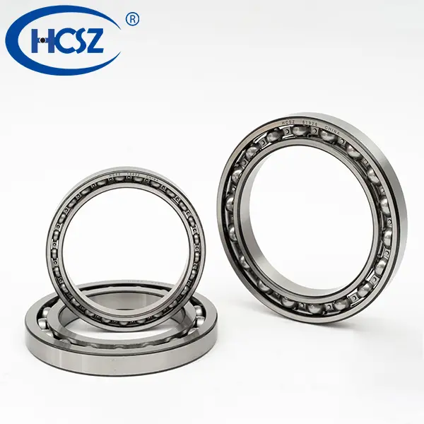HCSZ Stainless Steel Export Standard Deep Groove Ball Bearing 6400 Series for Hydropower and Water Conservancy Use