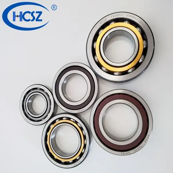 High speed high precision HCSZ ball bearing angular contact ball bearings for high speed electric spindles